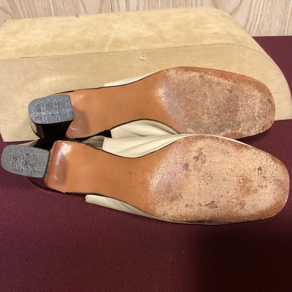 Vintage Gabrielle Collection block heel womens heels size 8 AAA - Picture 9 of 10